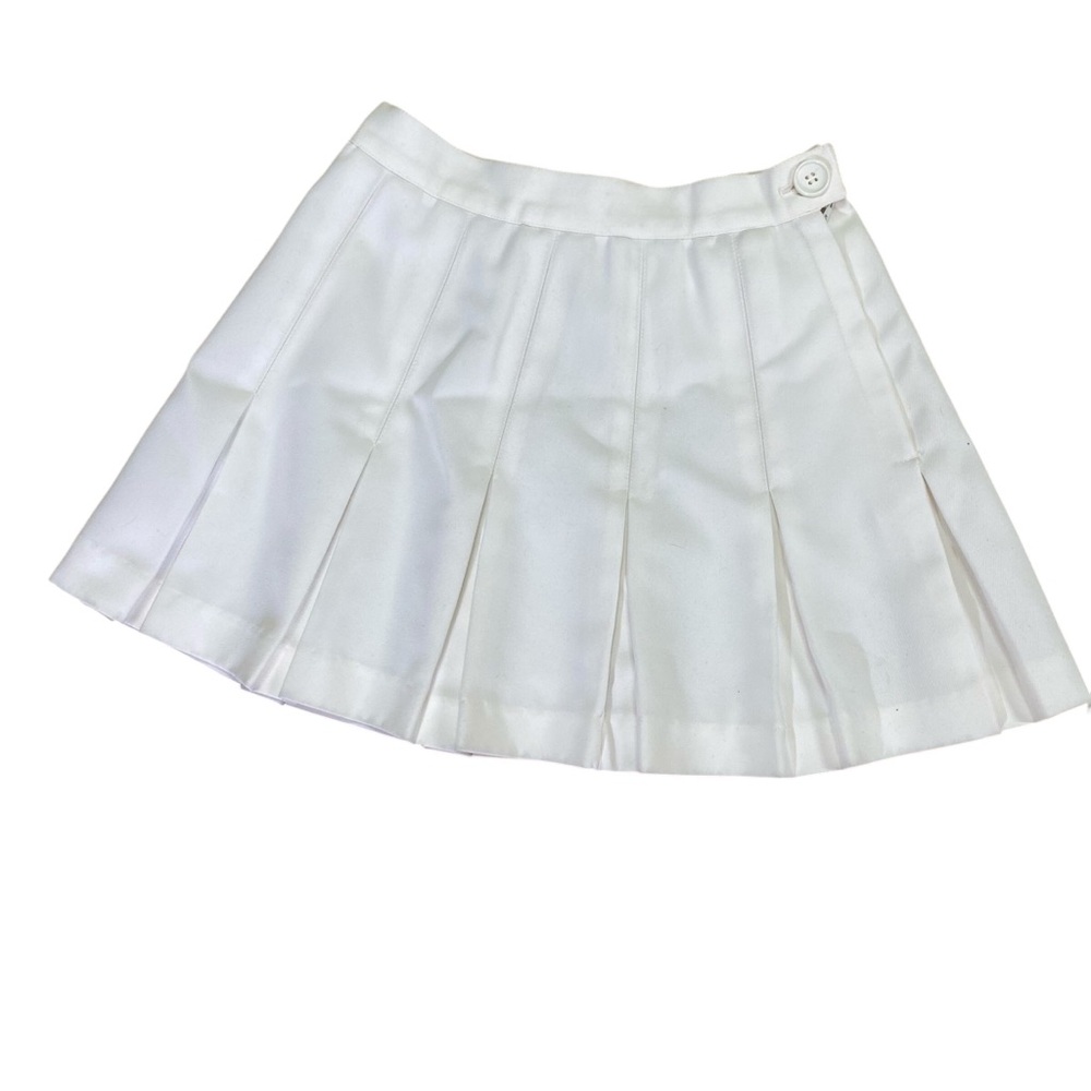 Vintage Catalina White Pleated Tennis Skirt size 6 EUC